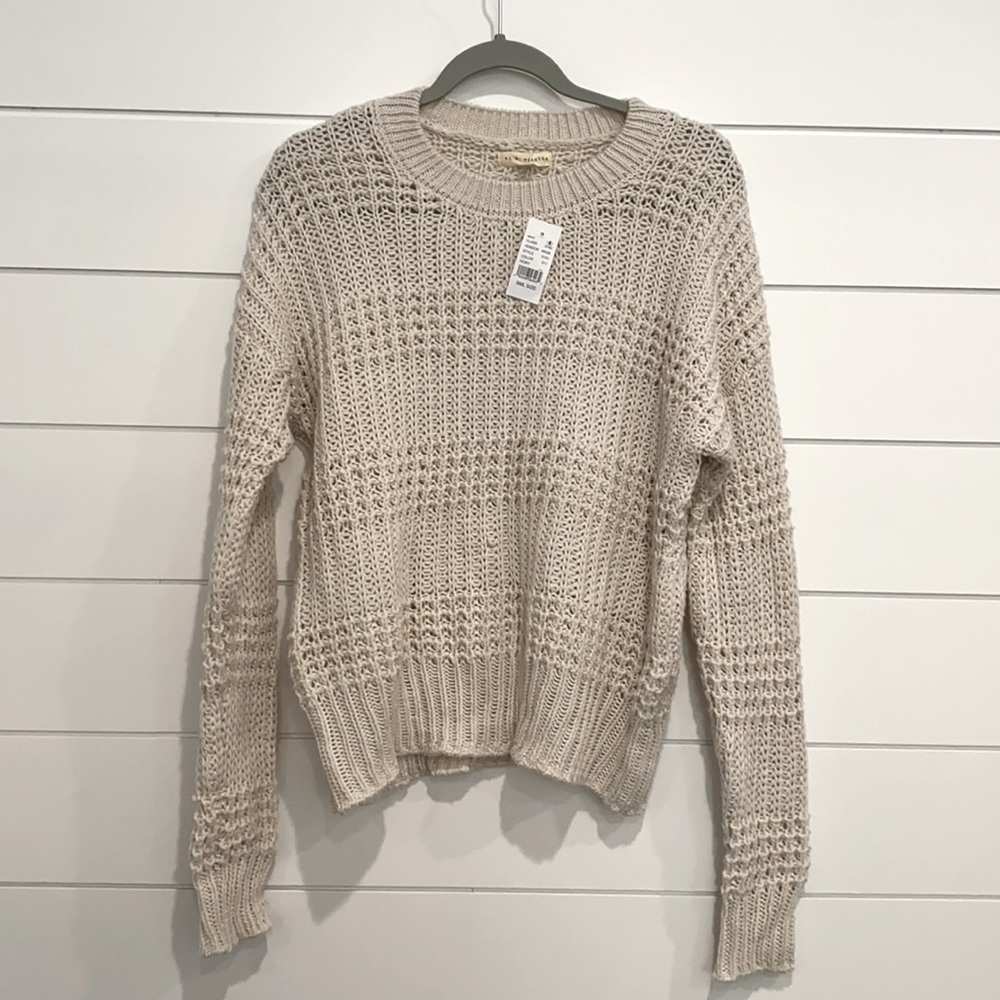 Creme Pacsun Sweater
